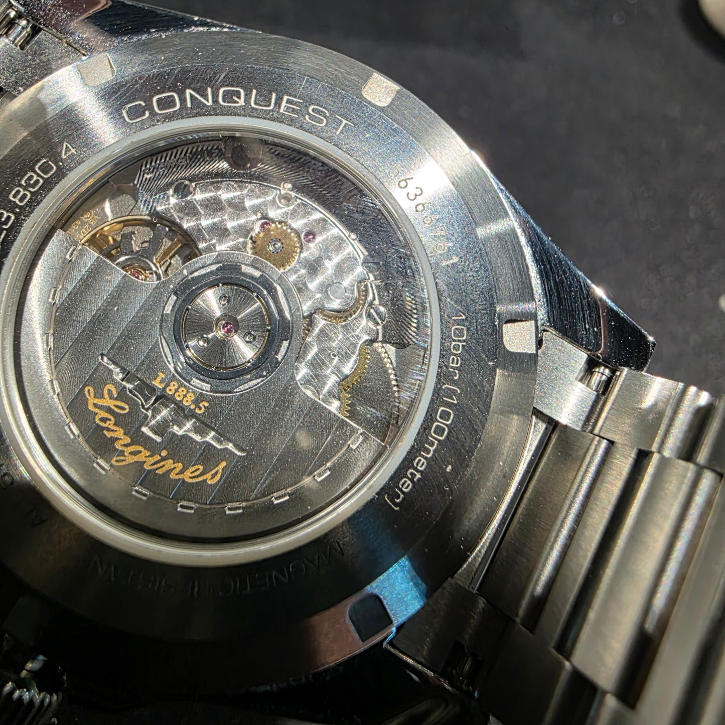 LONGINES CONQUEST L3.830.4.02.6 – Automatique 41 mm / Sunray Vert