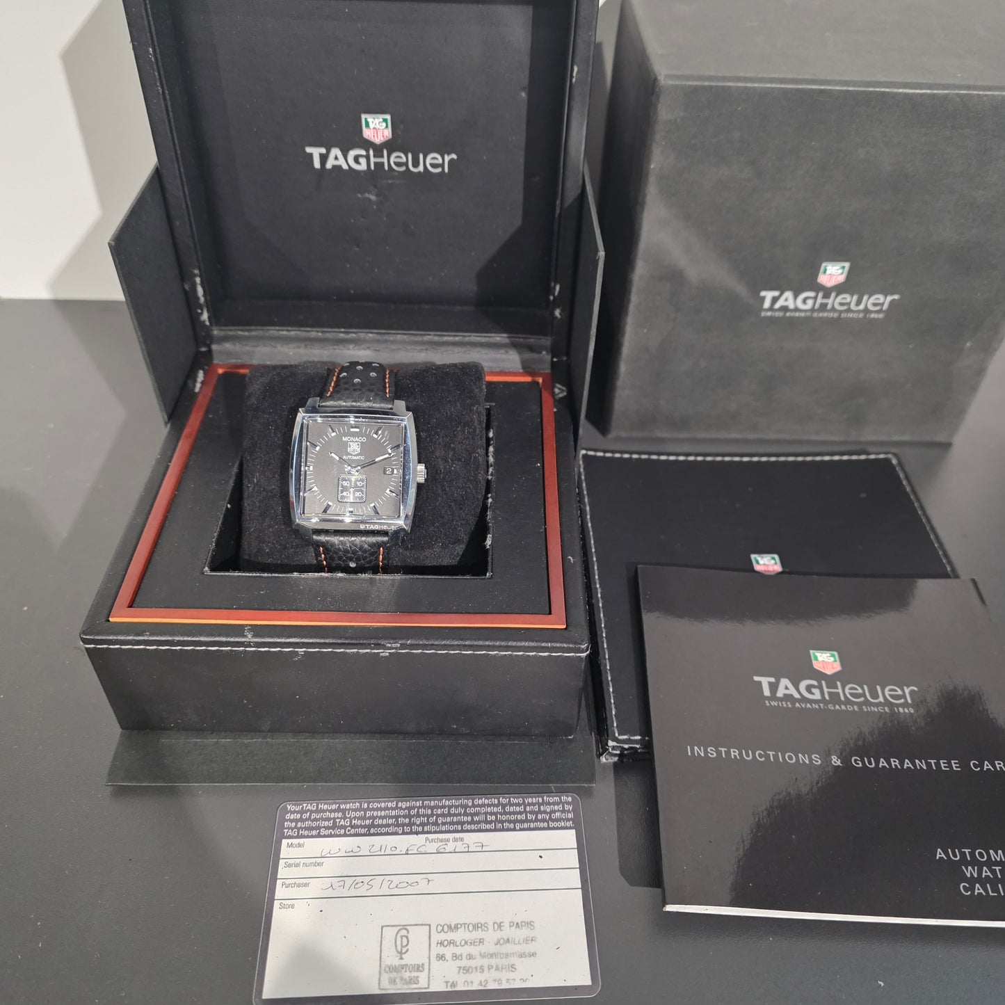 TAG HEUER MONACO WW2110-0