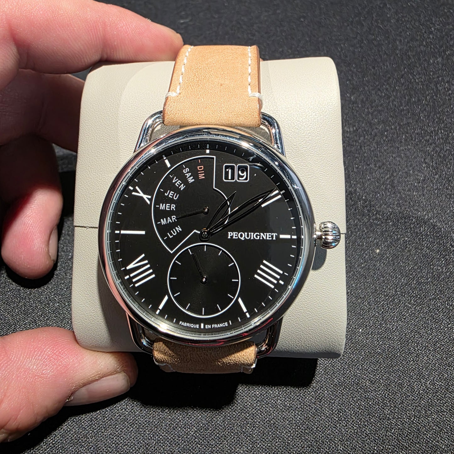 PEQUIGNET EQUUS 8350433F/T - quartz 42MM