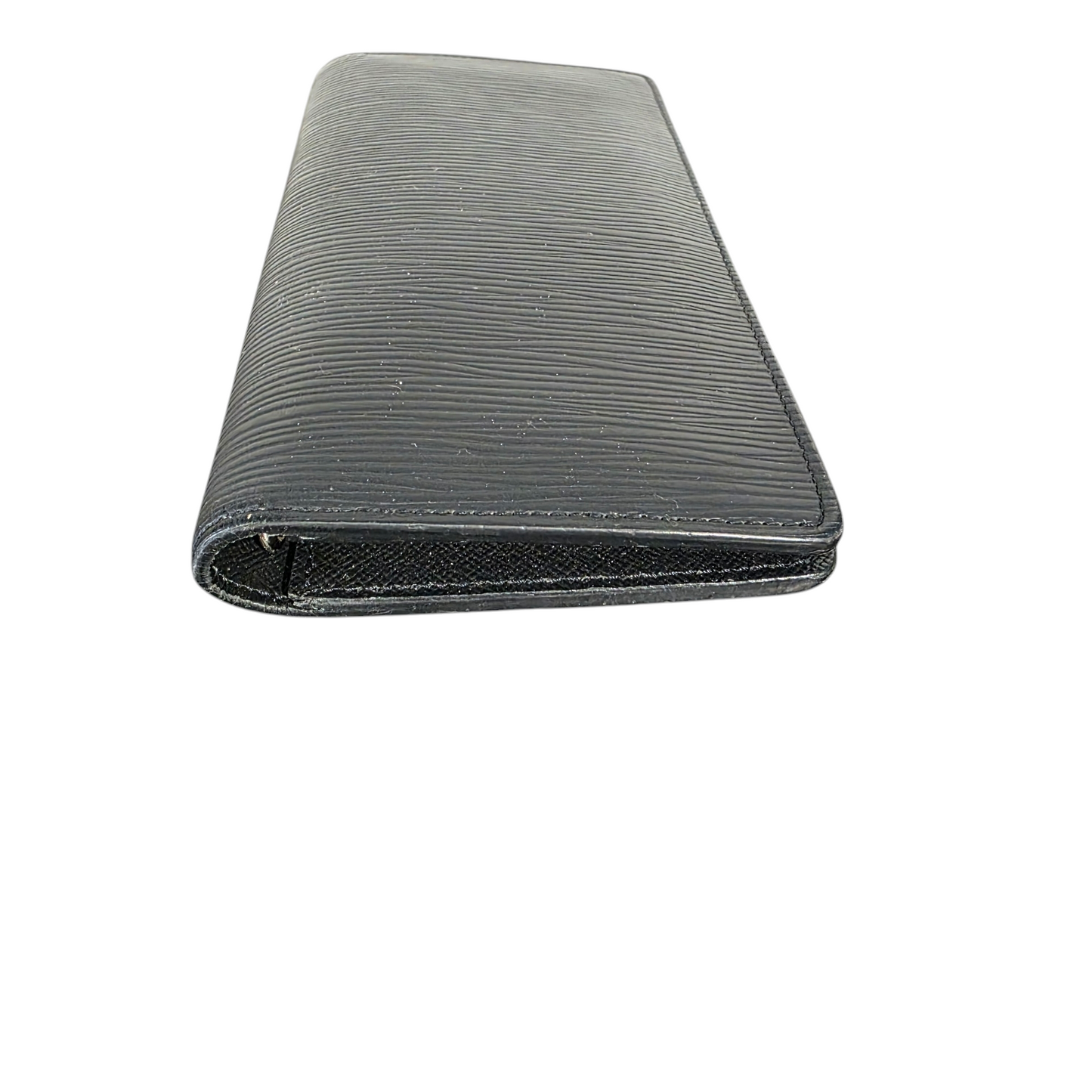 Portefeuille Louis Vuitton Brazza cuir épi noir