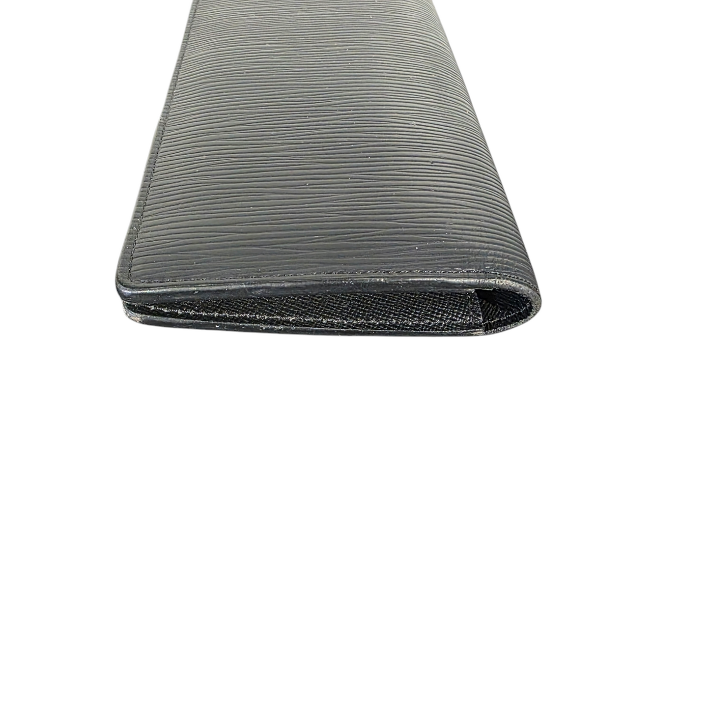 Portefeuille Louis Vuitton Brazza cuir épi noir