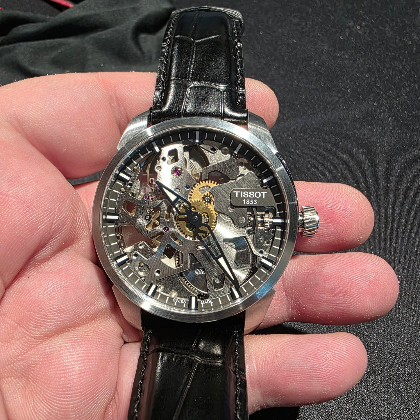 TISSOT T-COMPLICATION squelette - Réf. T070.405.16.411.00 -