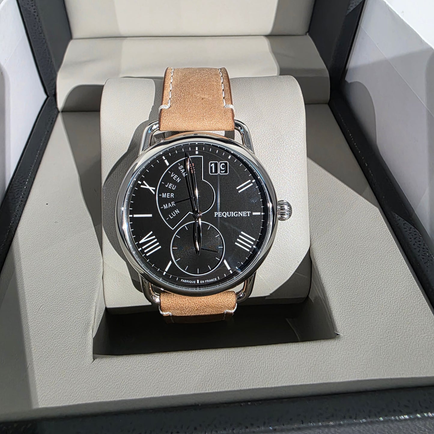 PEQUIGNET EQUUS 8350433F/T - quartz 42MM