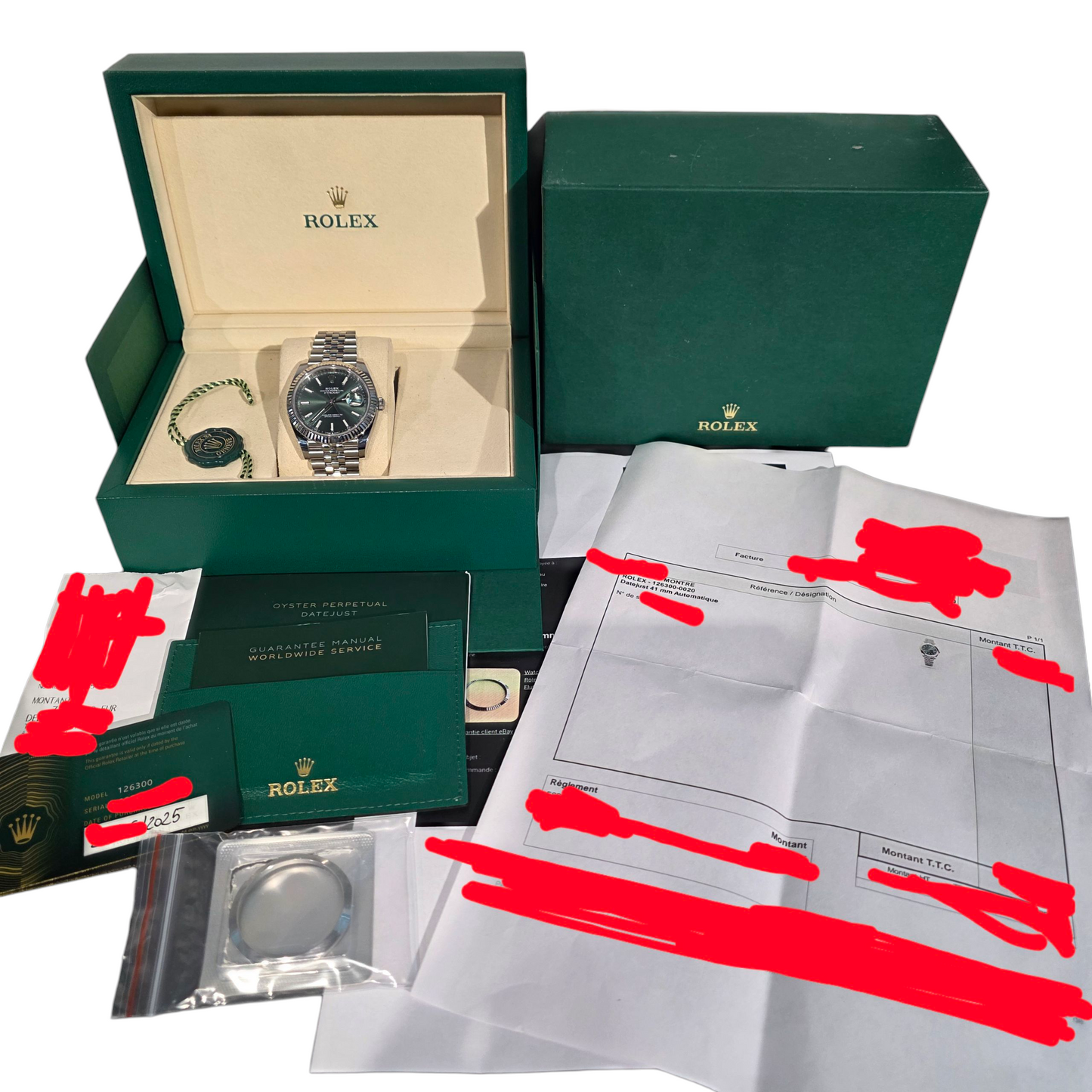 Rolex Datejust 41mm Mint Green