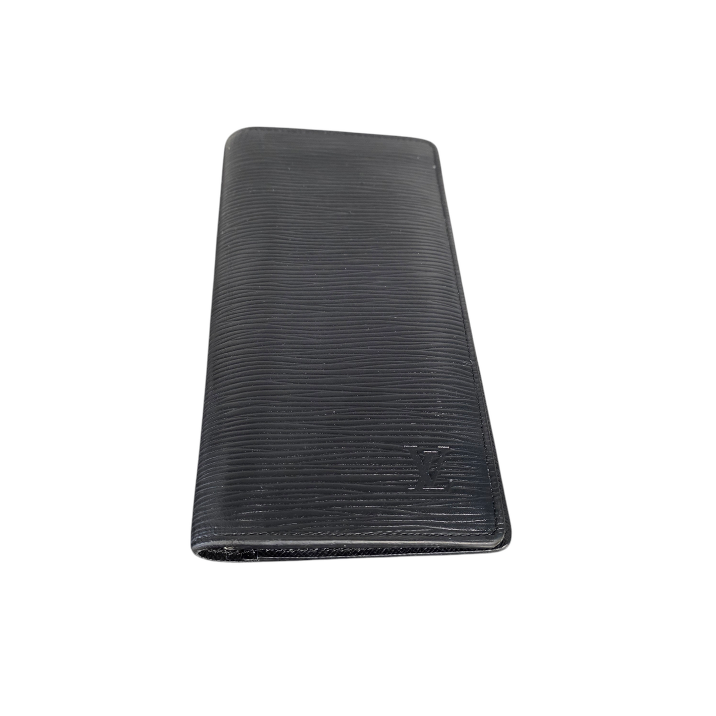 Portefeuille Louis Vuitton Brazza cuir épi noir