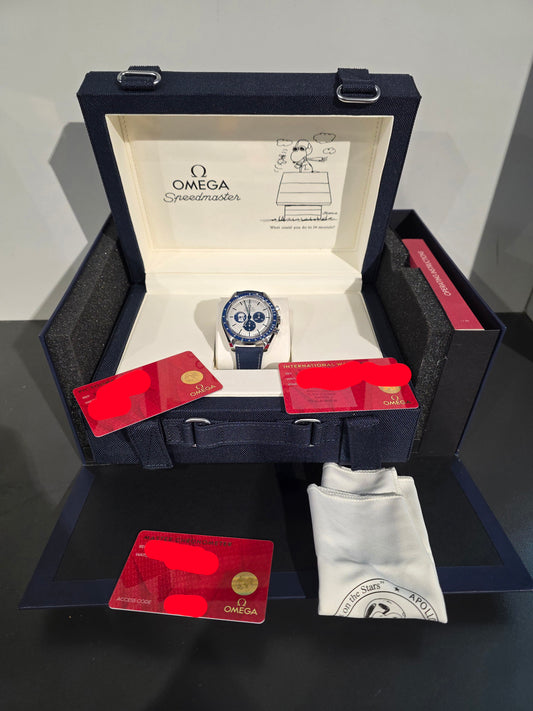 Omega Speedmaster '' silver snoopy award " neuve 2025