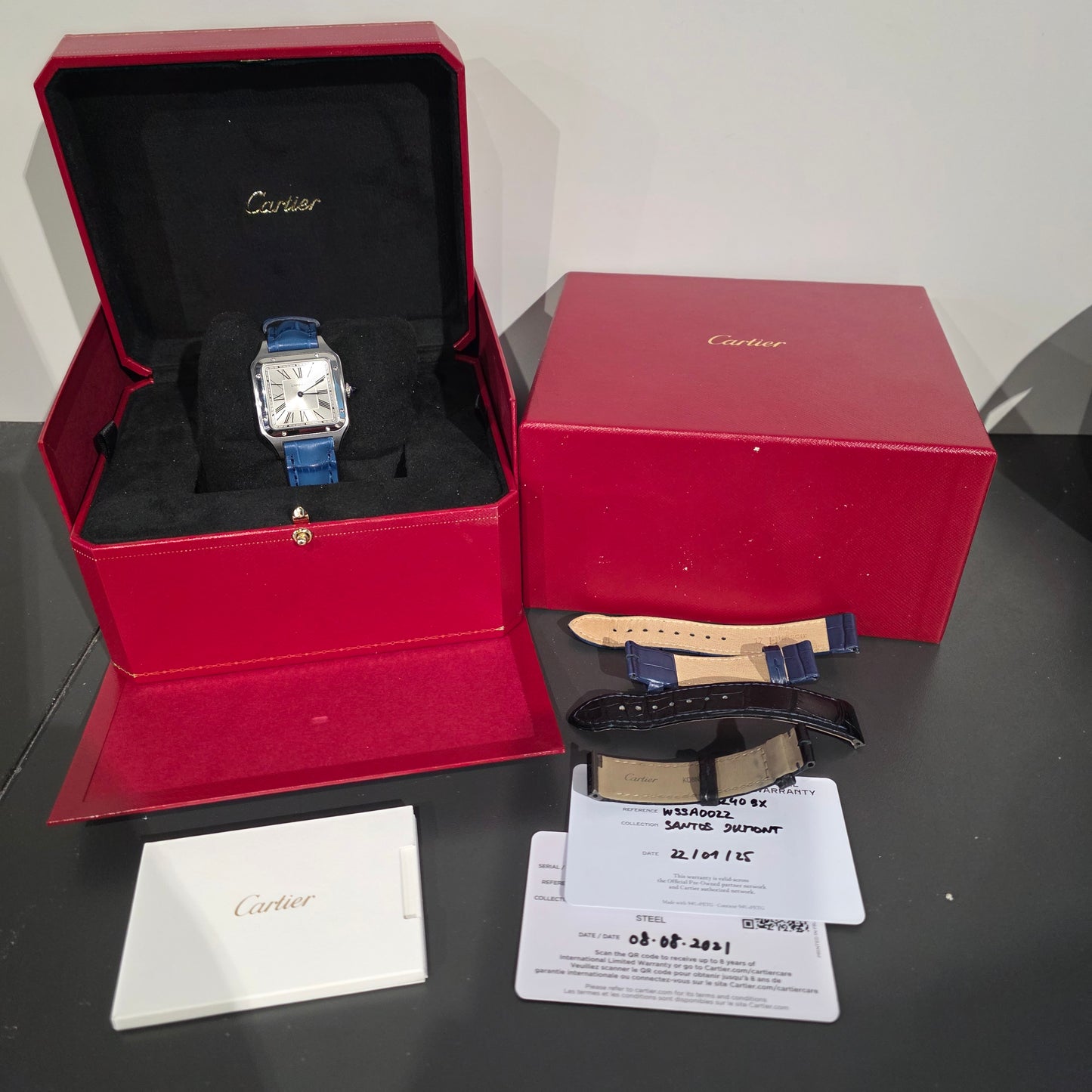 Cartier Santos Dumont wssa0022 année 2021