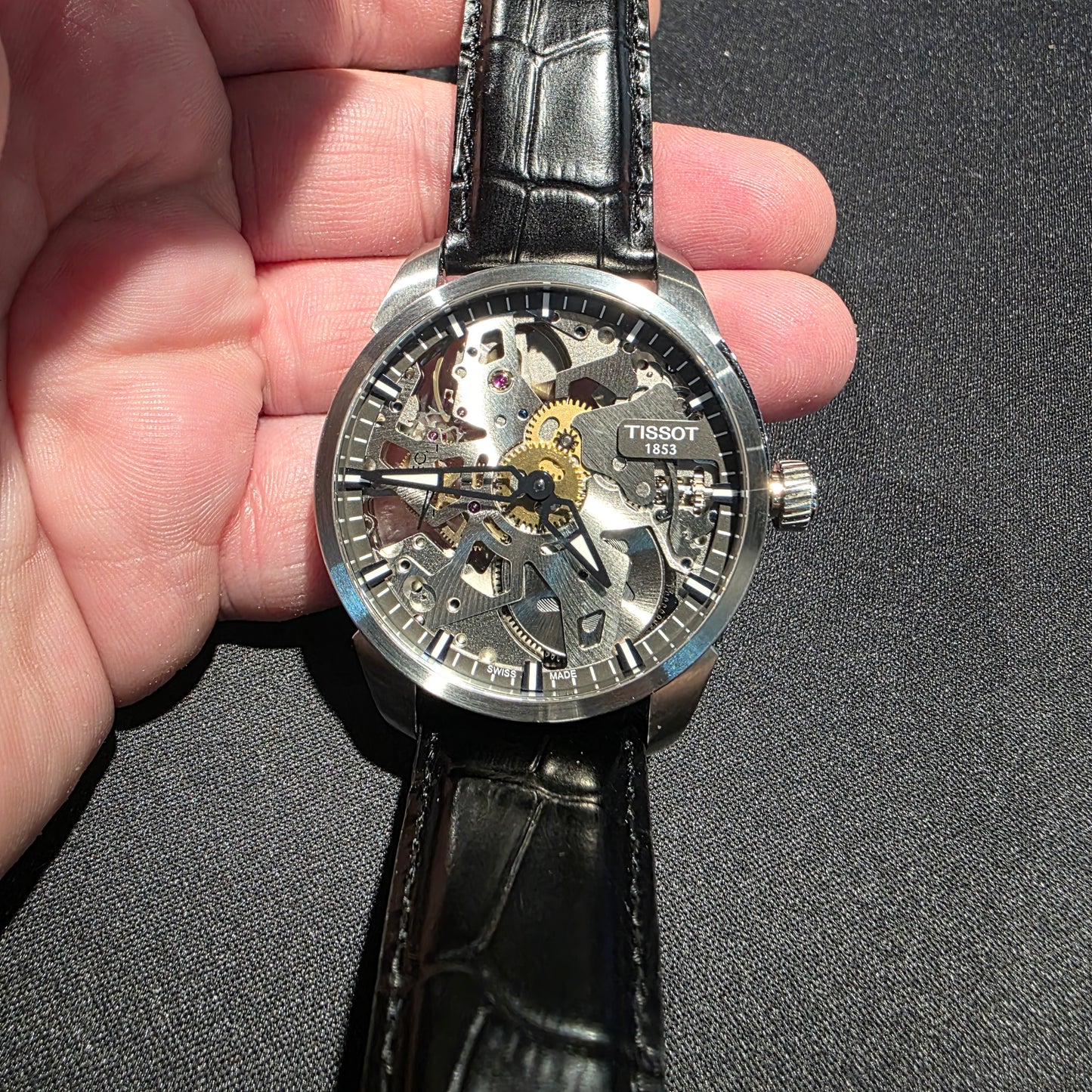 TISSOT T-COMPLICATION squelette - Réf. T070.405.16.411.00 -