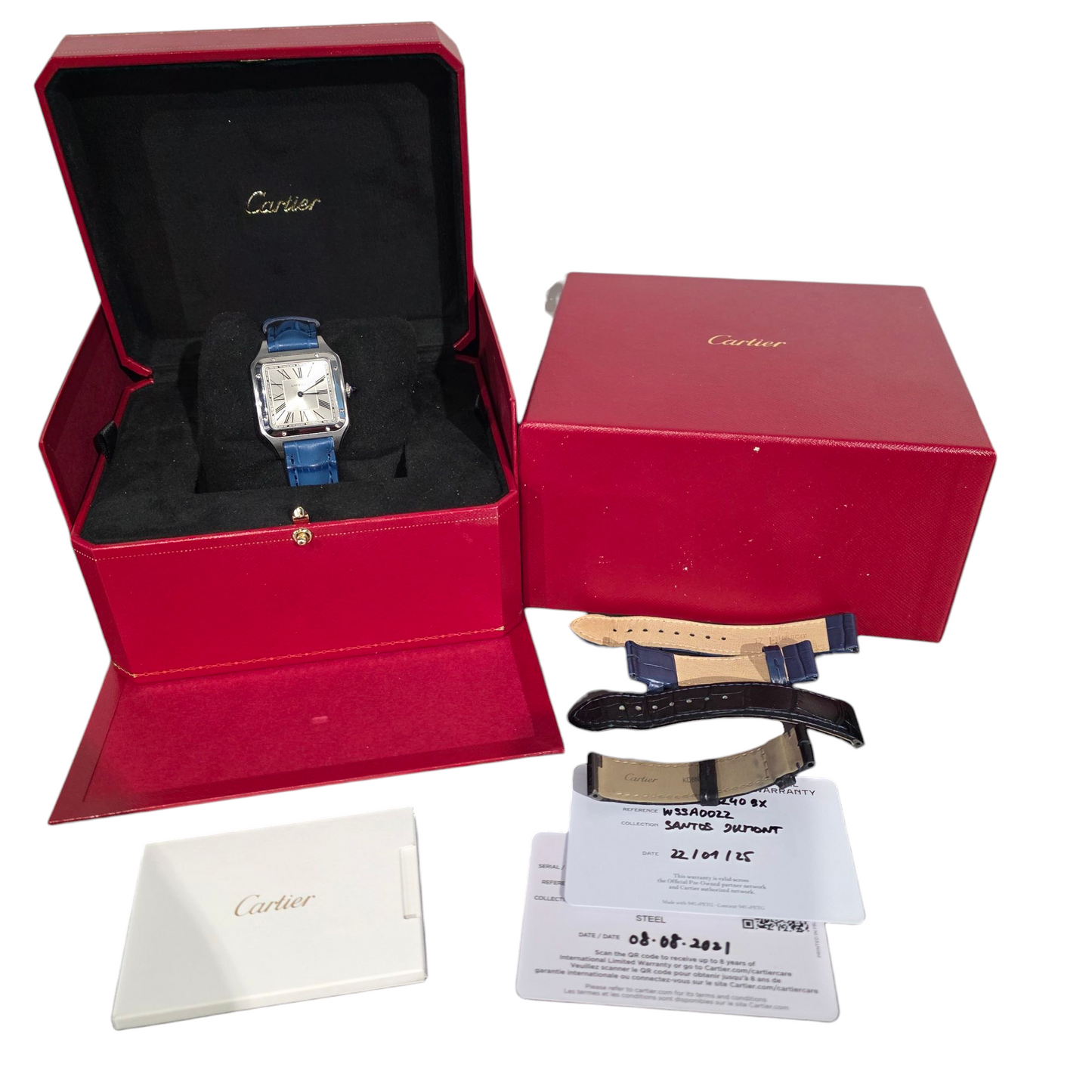 Cartier Santos Dumont wssa0022 année 2021