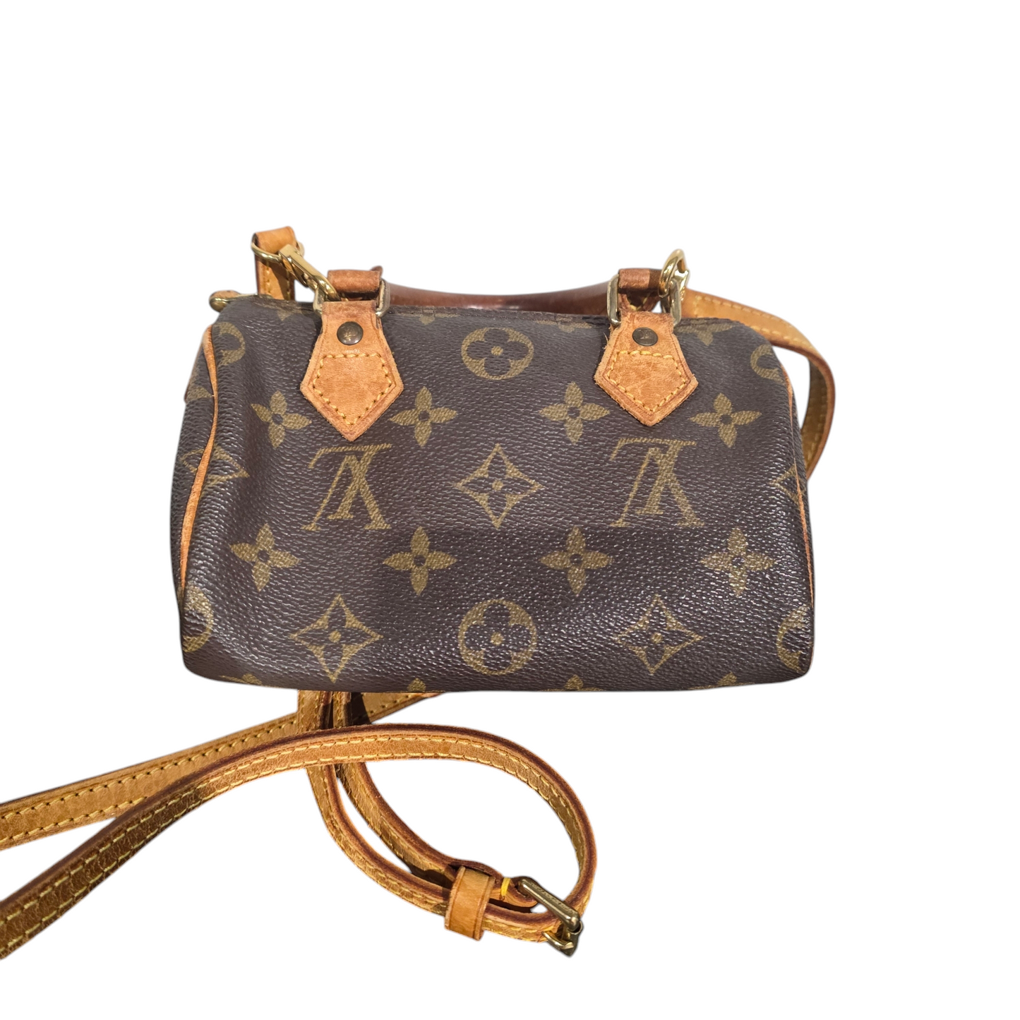 Sac Louis Vuitton Nano Speedy avec bandoulière