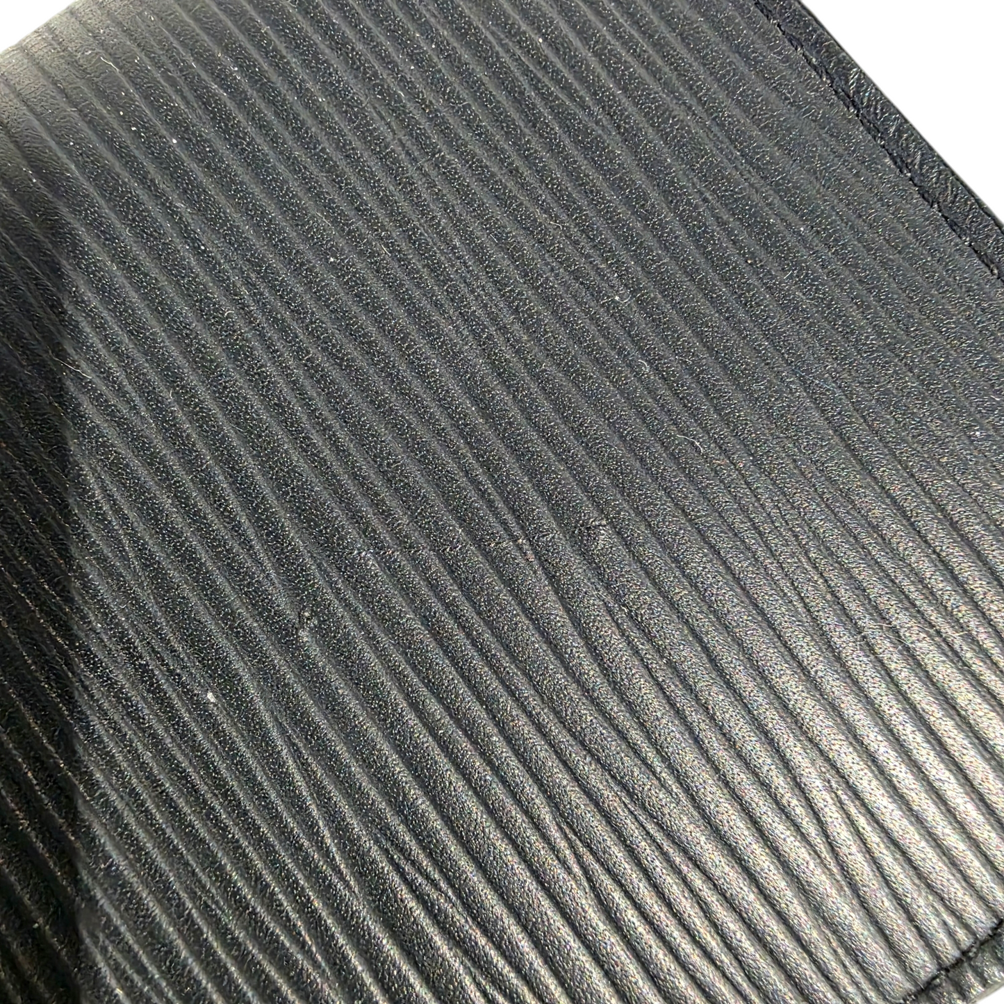 Portefeuille Louis Vuitton Brazza cuir épi noir