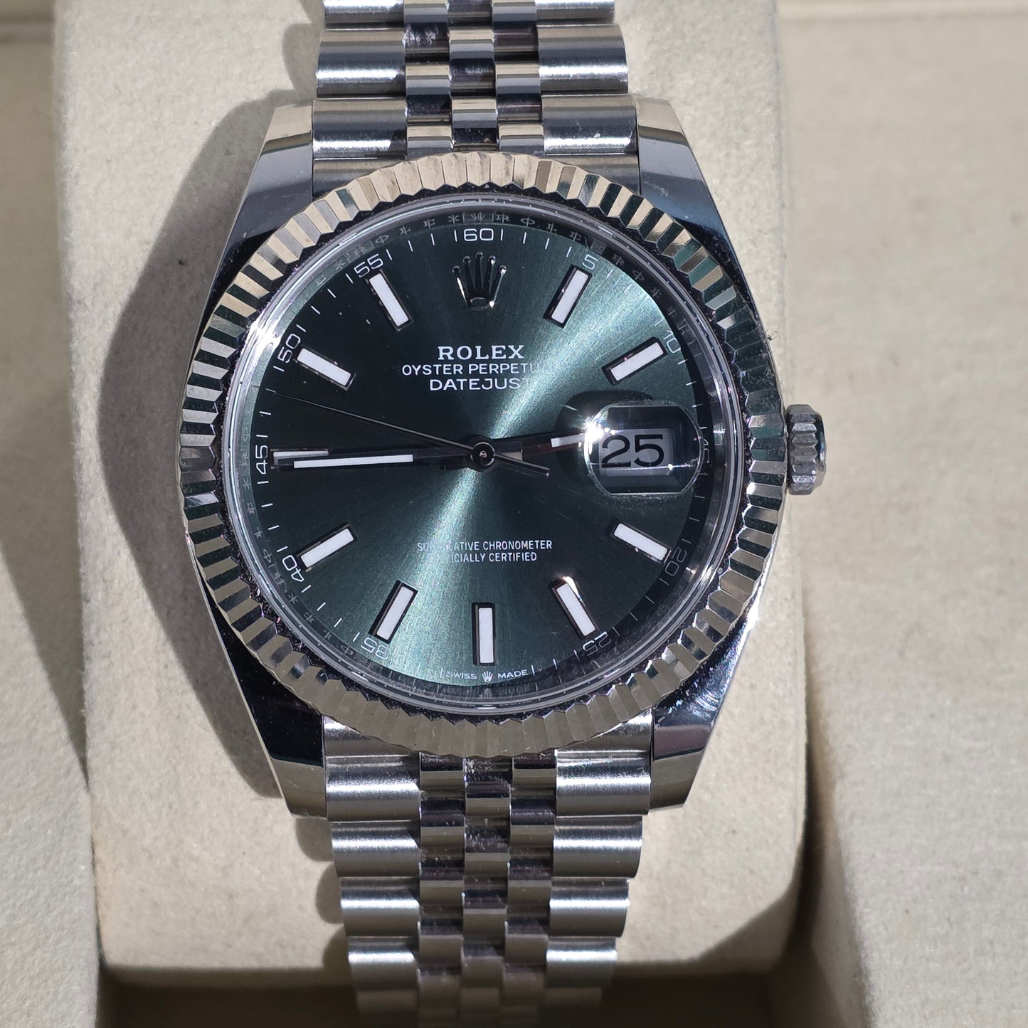 Rolex Datejust 41mm Mint Green