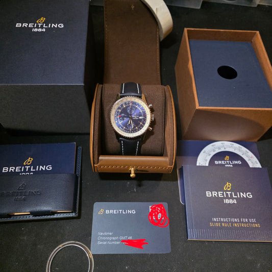 Breitling Navitimer GMT 46 A24322