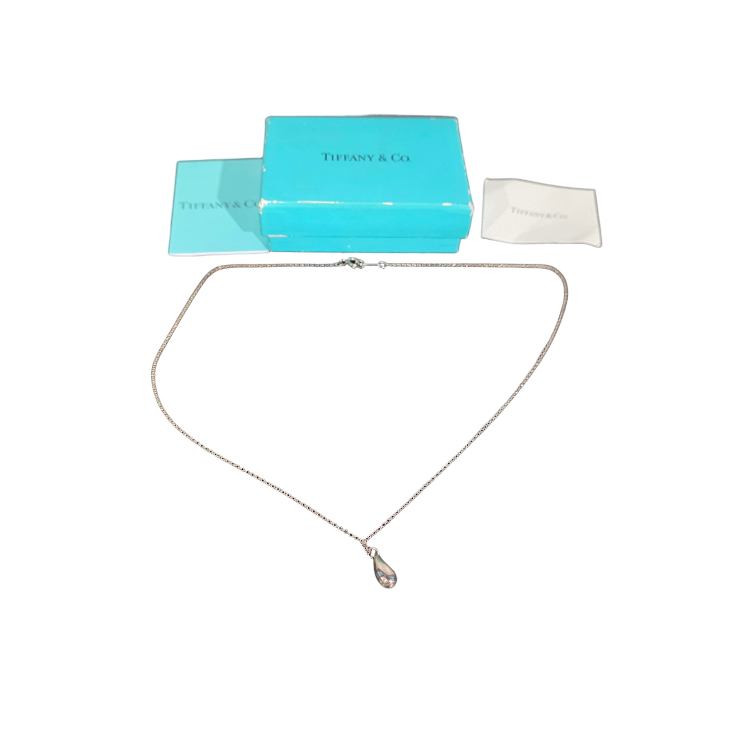 Collier Tiffany & Co goutte Argent 925