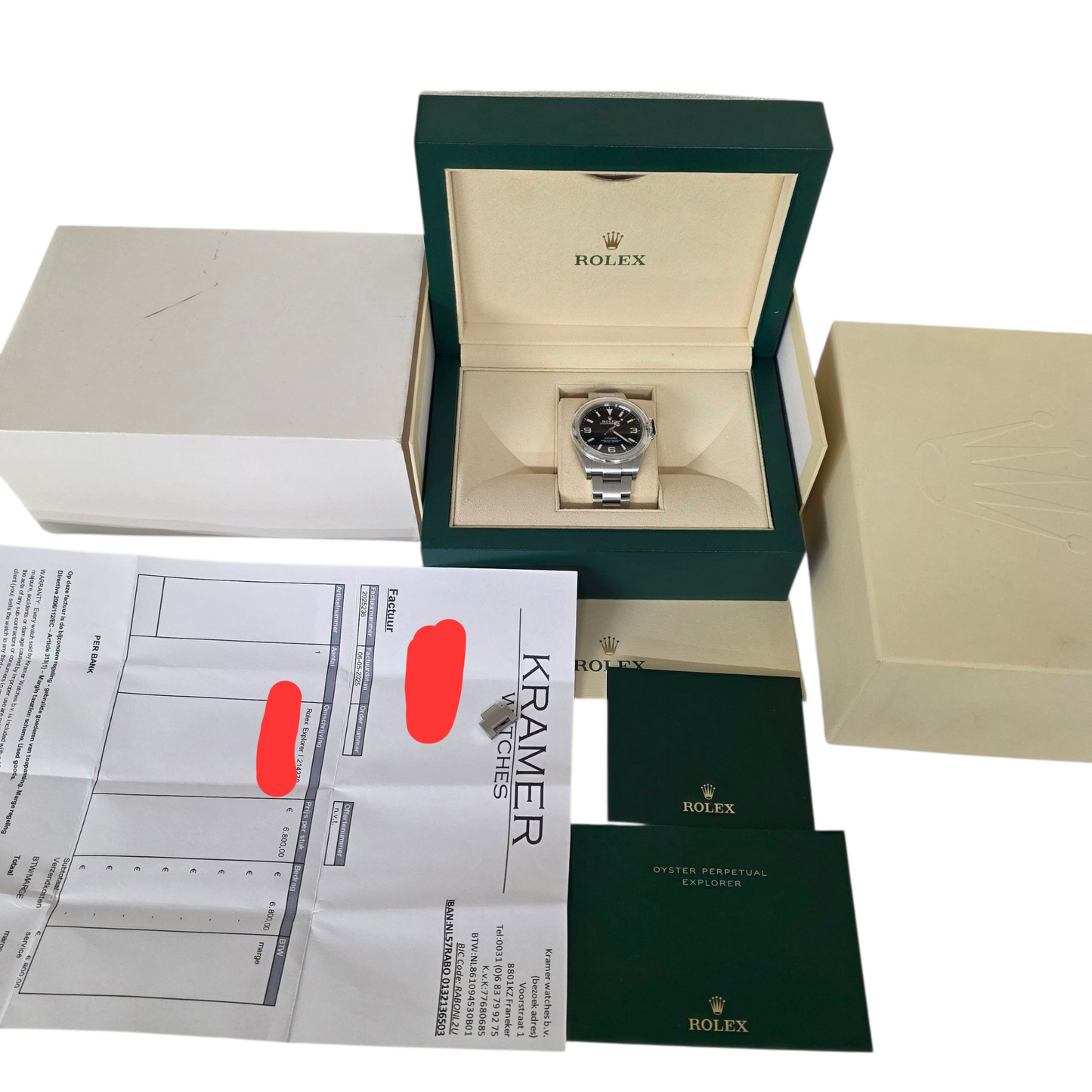 Rolex Explorer 1 ref:214270 année 2021