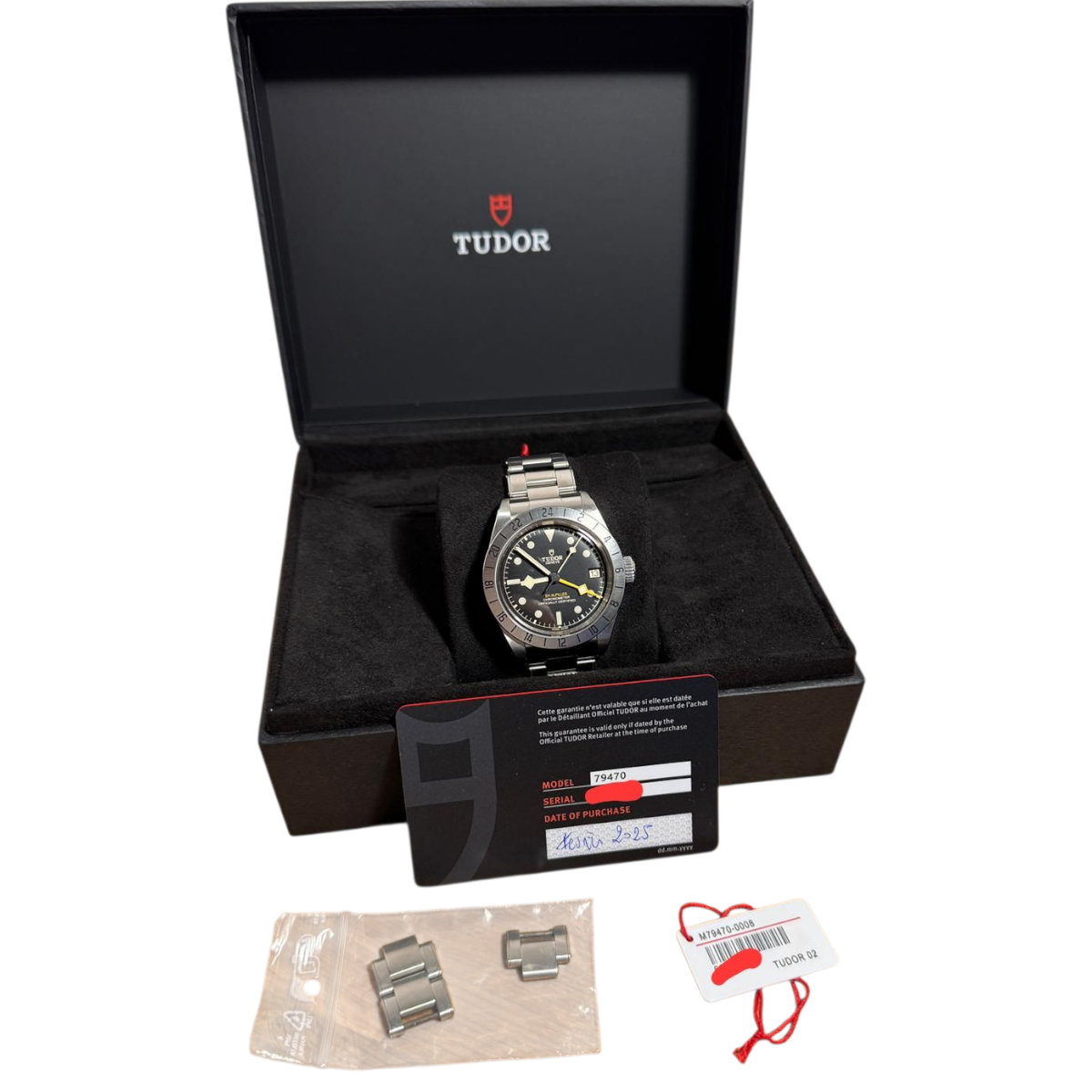 Tudor Black Bay Pro - Édition Escadron Héliporté Alpilles (58 ex.) - 2025 - Full set
