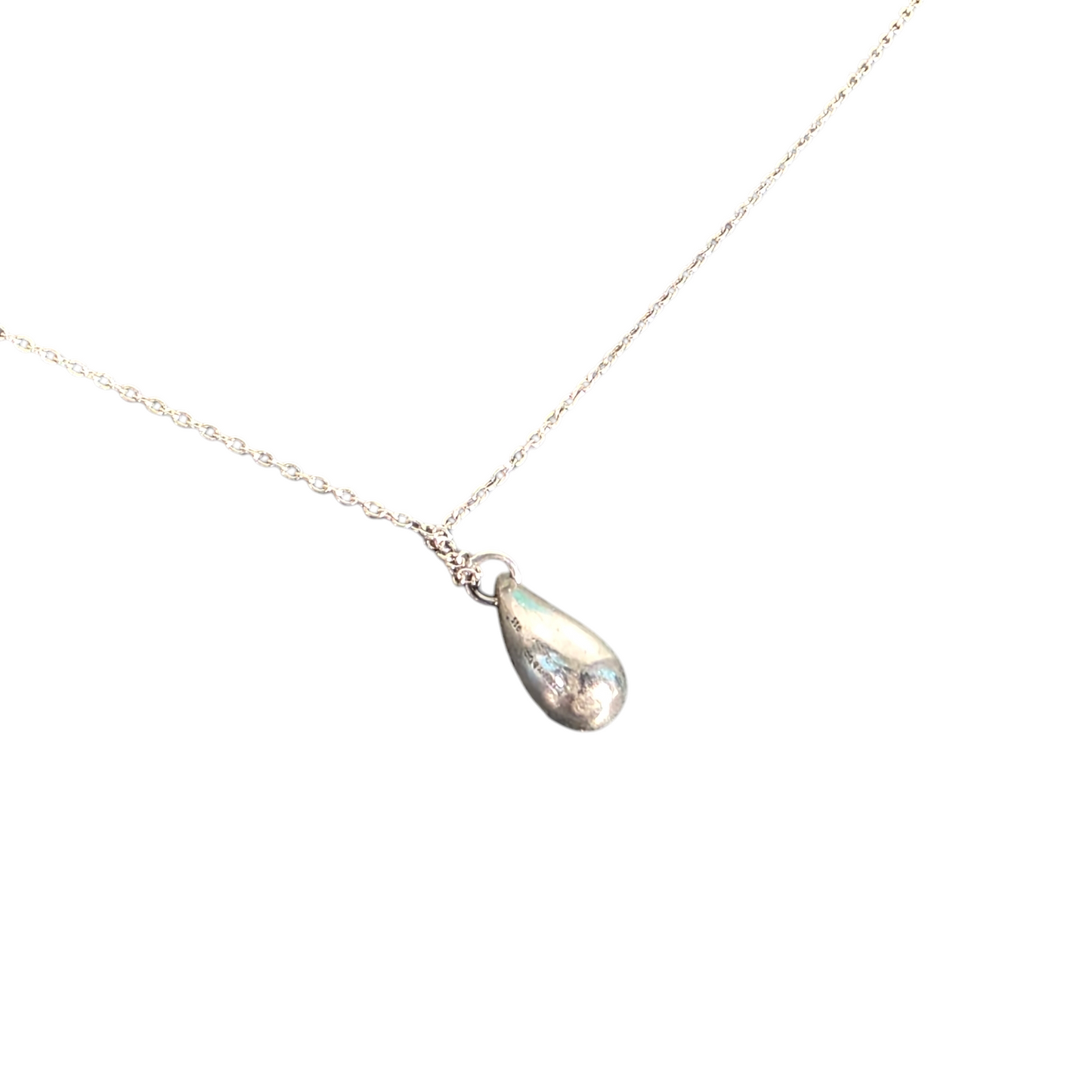 Collier Tiffany & Co goutte Argent 925