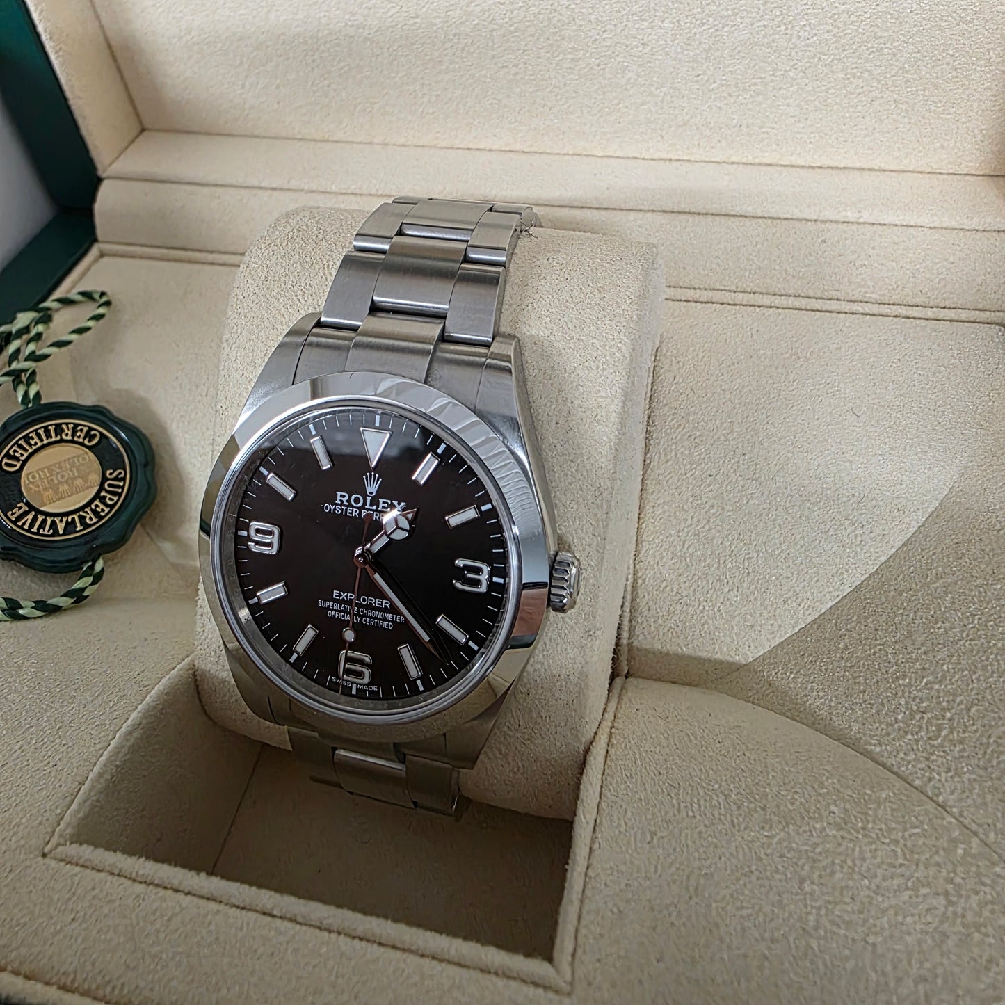 Rolex Explorer 1 ref:214270 année 2021