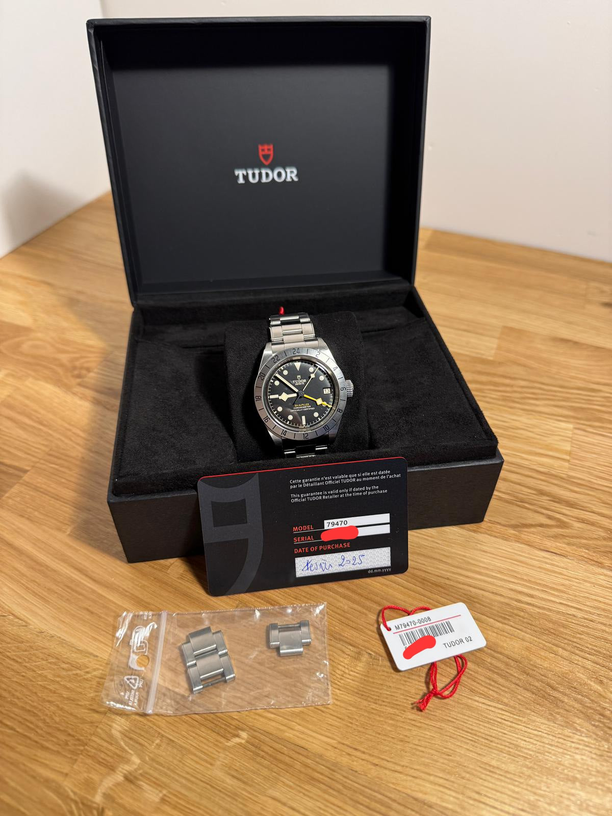 Tudor Black Bay Pro - Édition Escadron Héliporté Alpilles (58 ex.) - 2025 - Full set